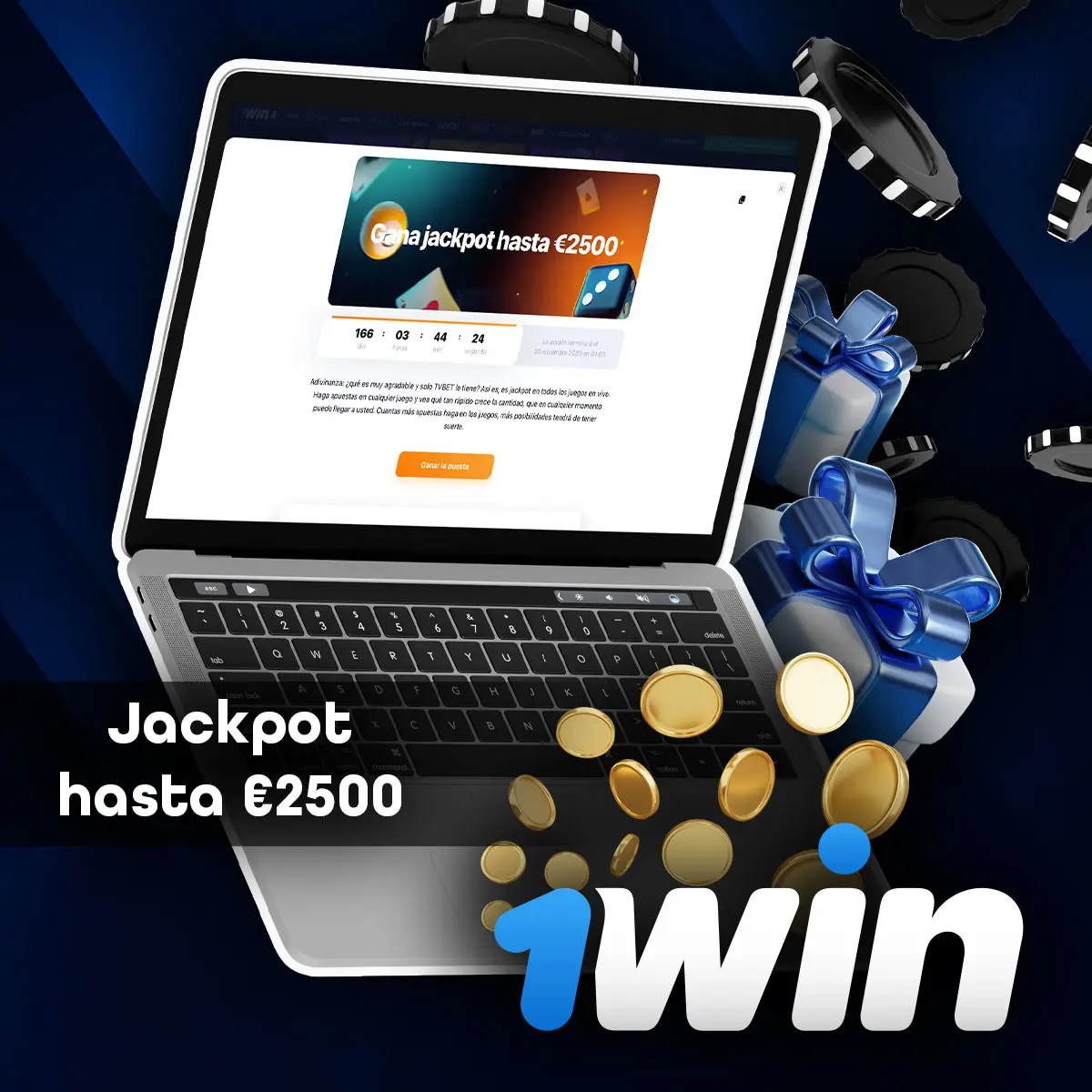 Cómo conseguir el bote de 2500 euros en los juegos de TVBET de 1win
