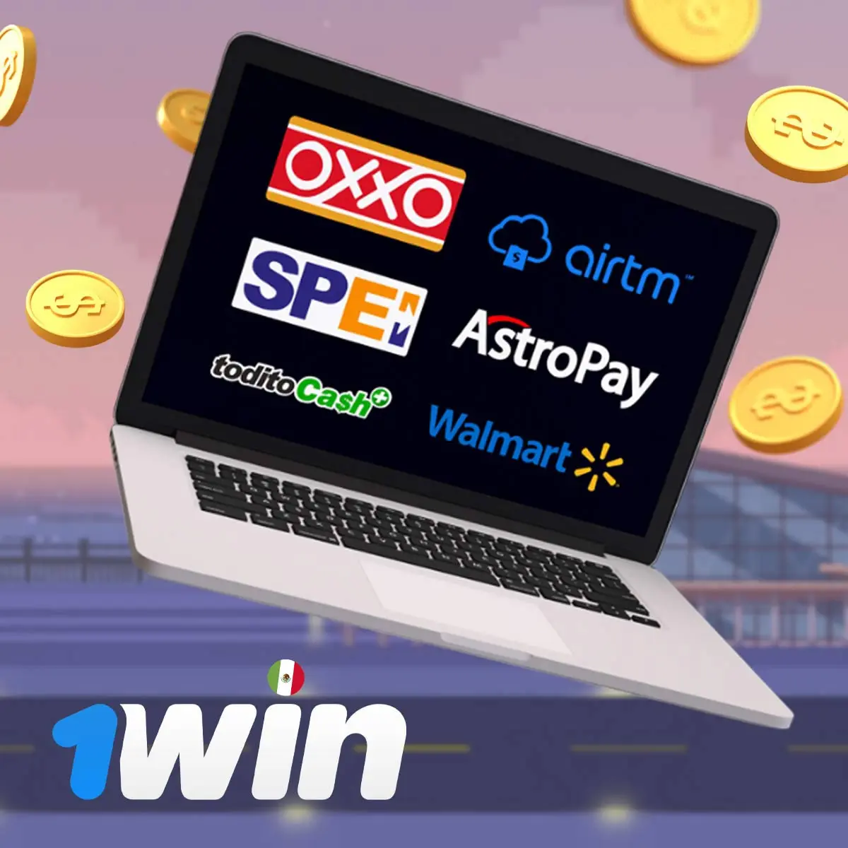 1win ofrece una amplia gama de métodos de pago para apostar en línea en JetX