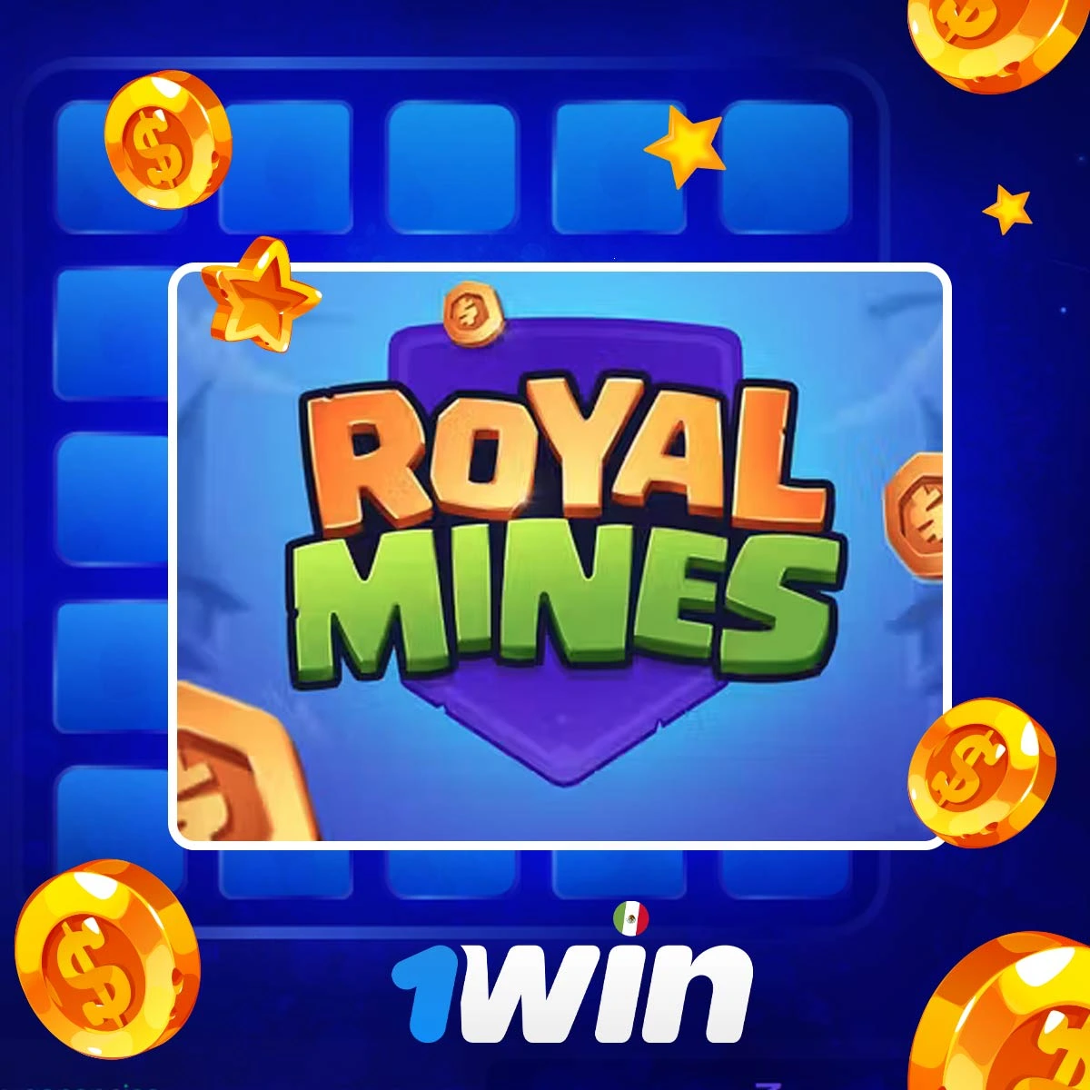 ¿Cómo se juega al Royal Mines de 1Win?