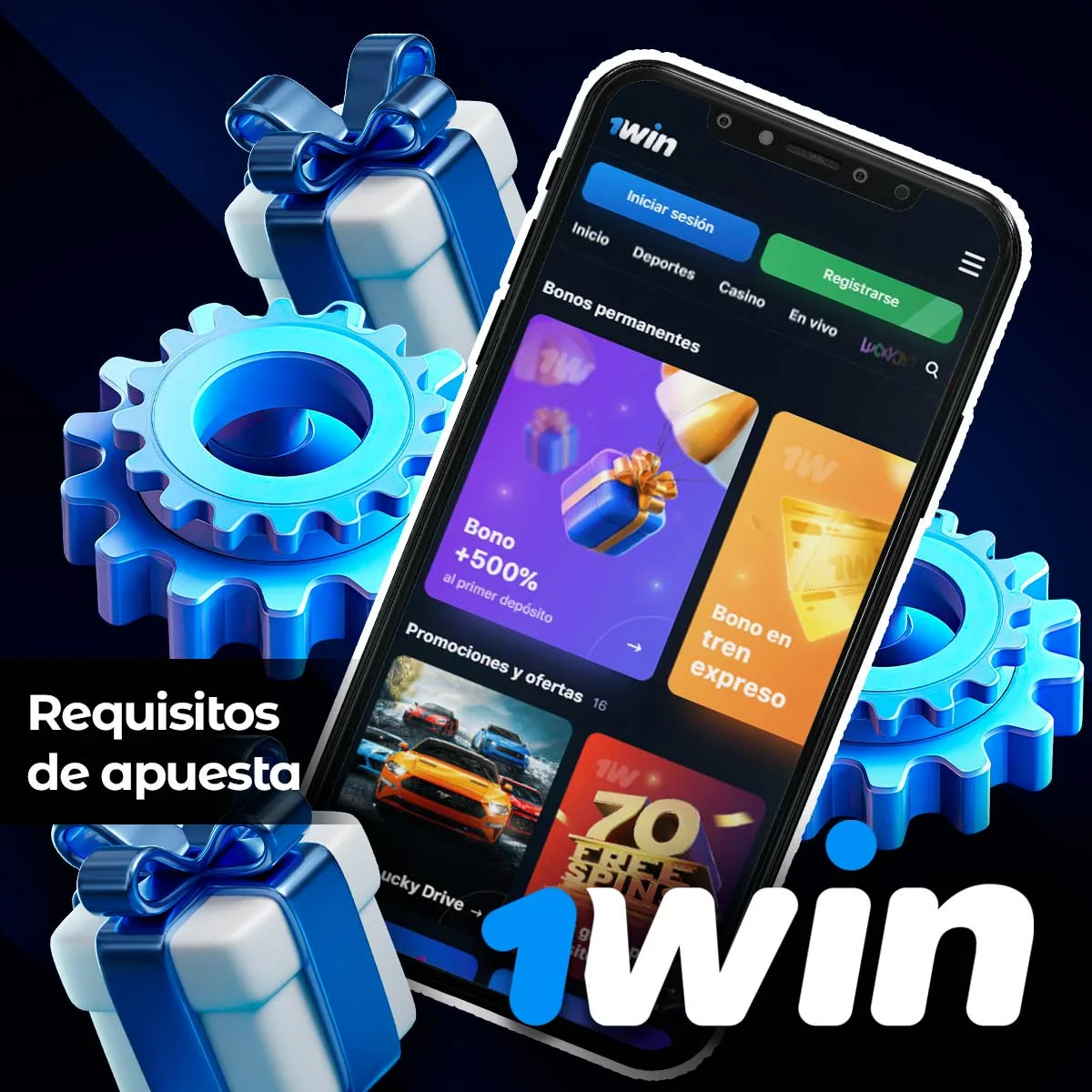 ¿Cuáles son los requisitos del Bono 1win Sports?