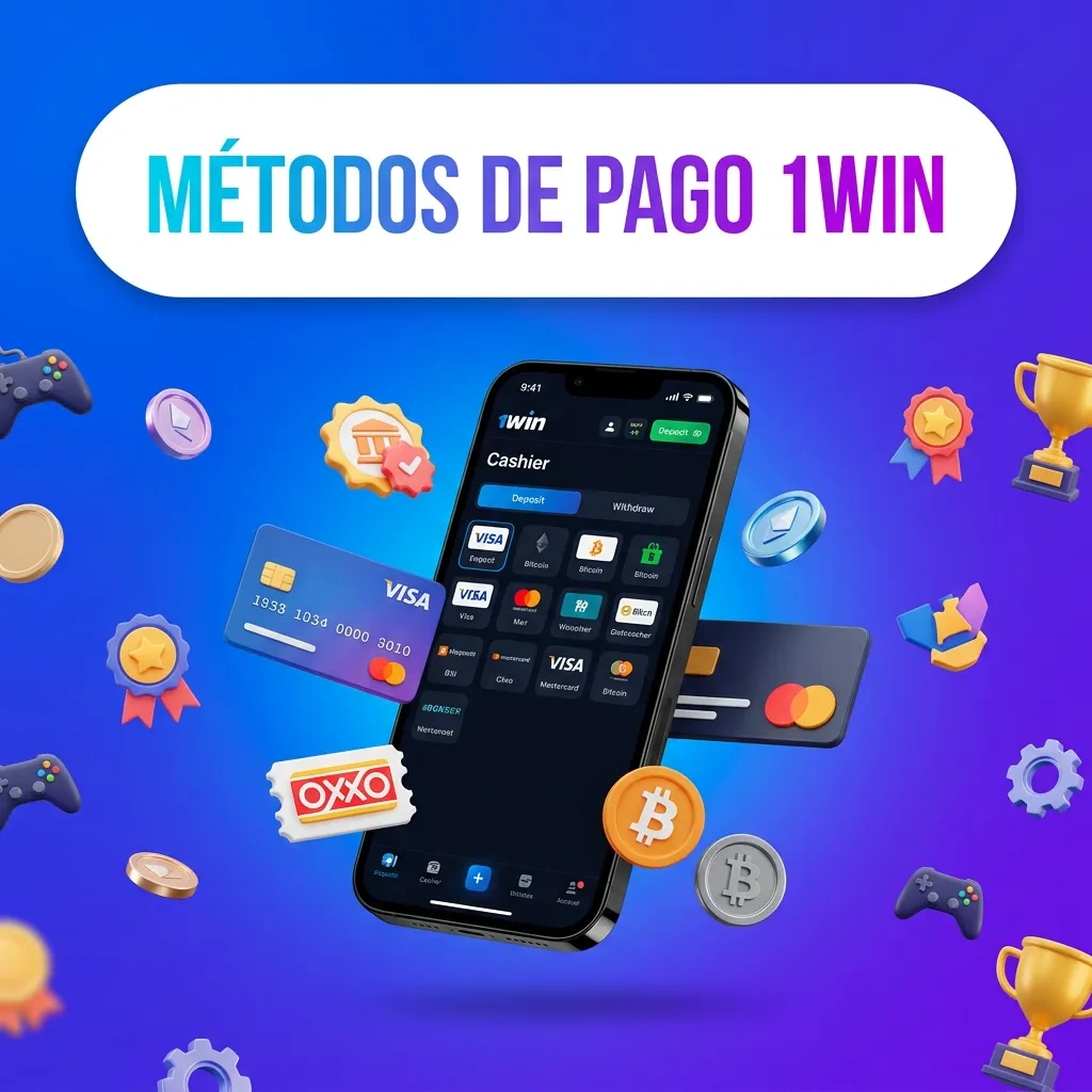 MÉTODOS DE PAGO 1WIN