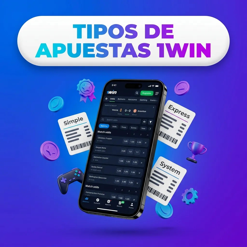 TIPOS DE APUESTAS 1WIN