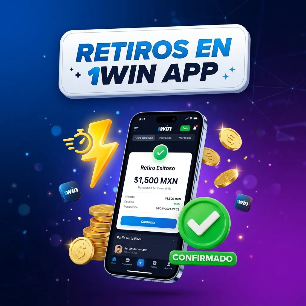 RETIROS EN 1WIN APP