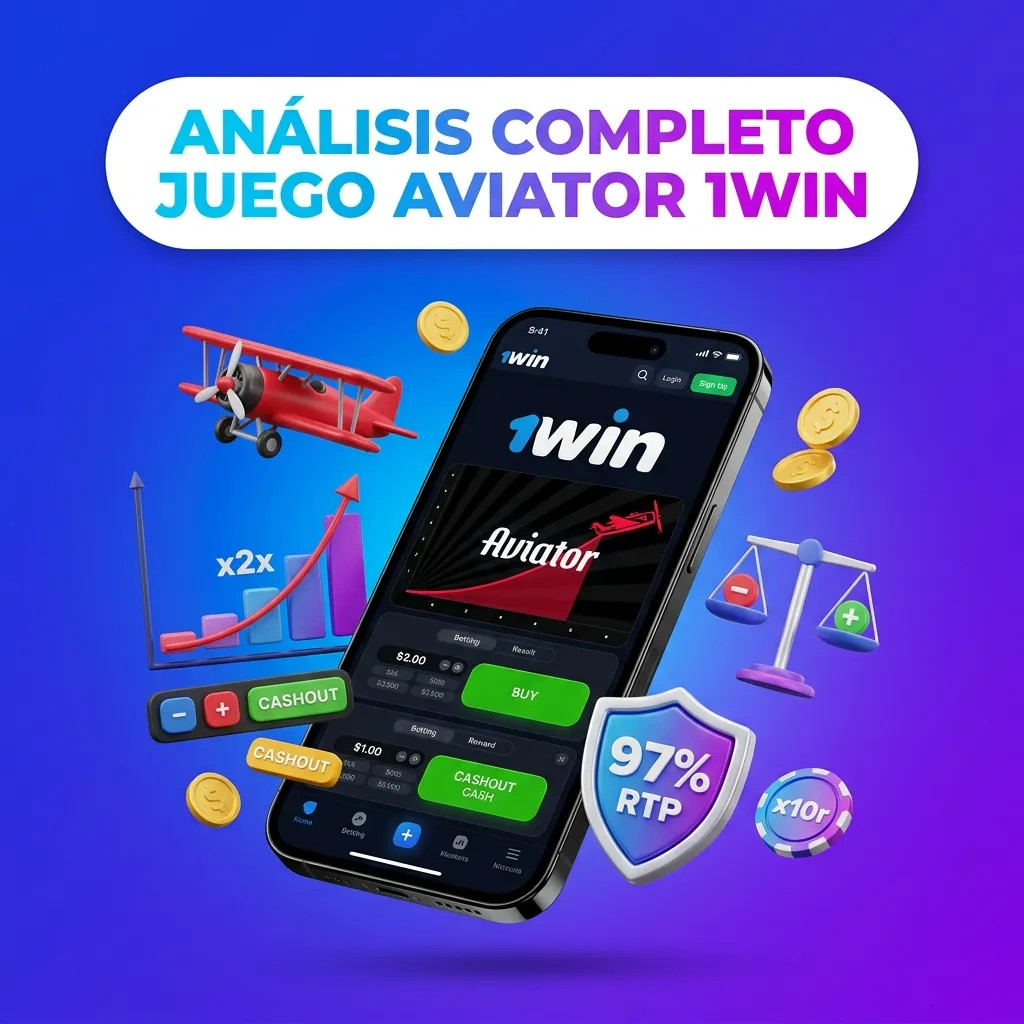 ANÁLISIS COMPLETO JUEGO AVIATOR 1WIN