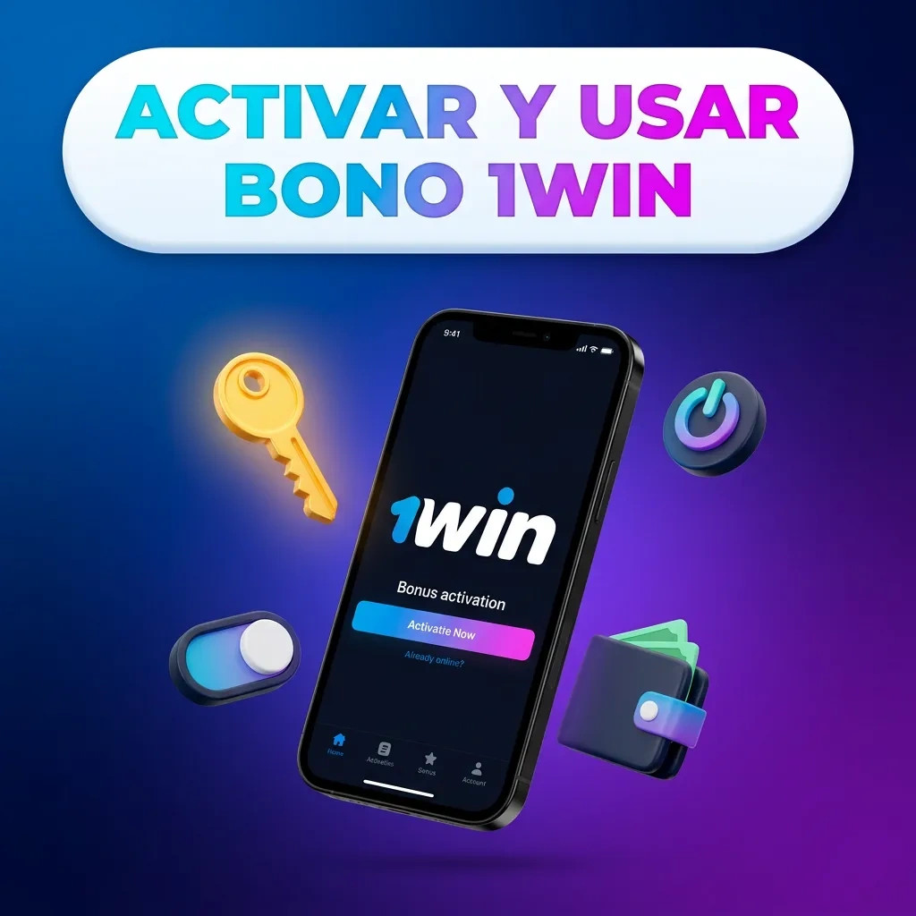 ACTIVAR Y USAR BONO 1WIN