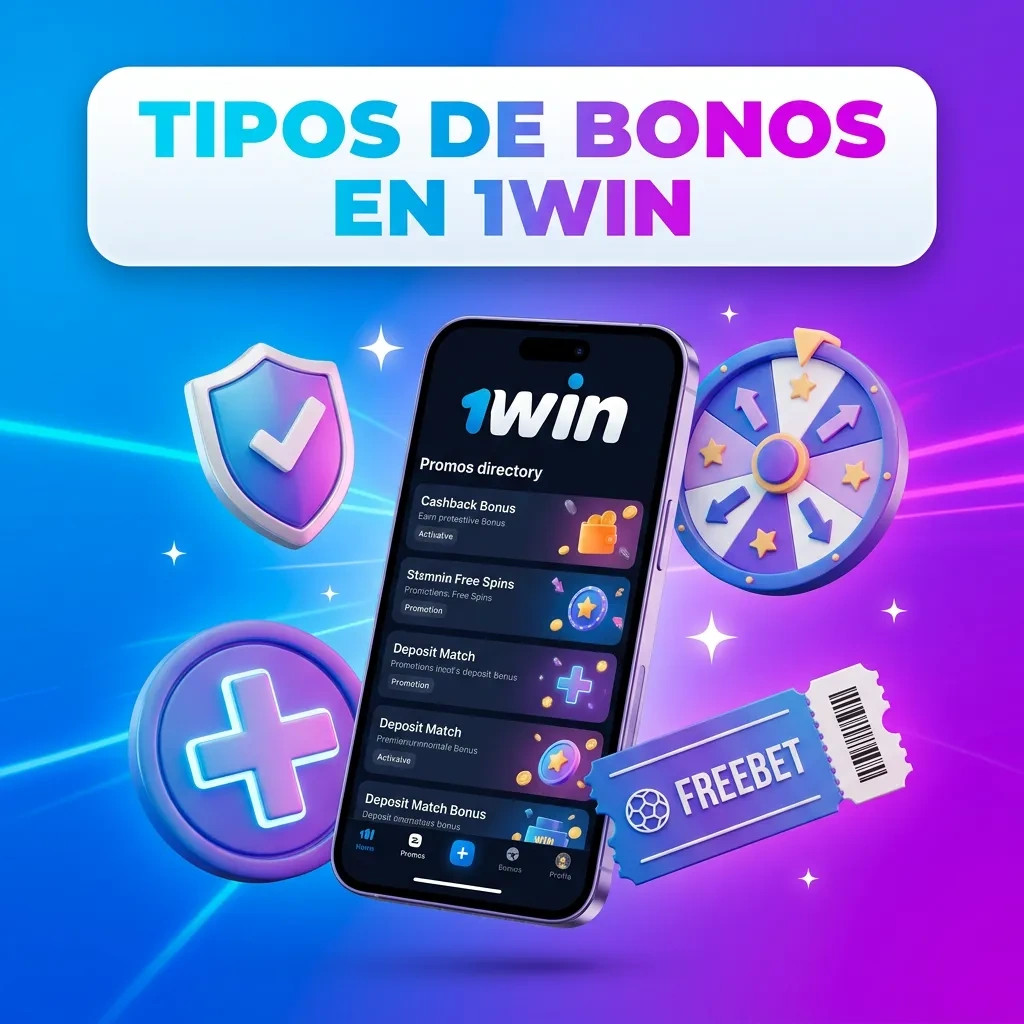 TIPOS DE BONOS EN 1WIN