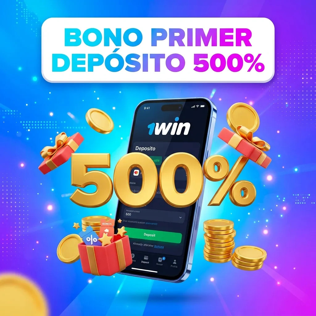 BONO PRIMER DEPÓSITO 500%