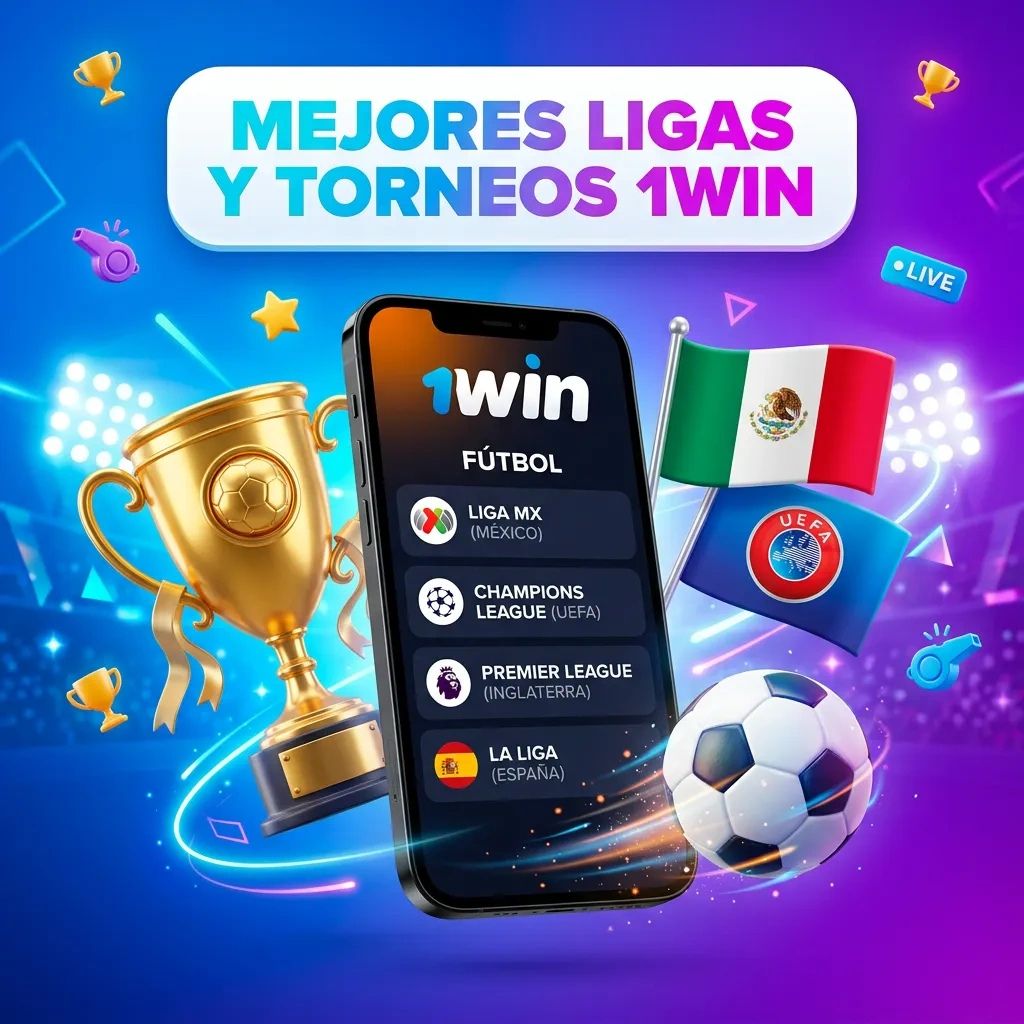 MEJORES LIGAS Y TORNEOS 1WIN