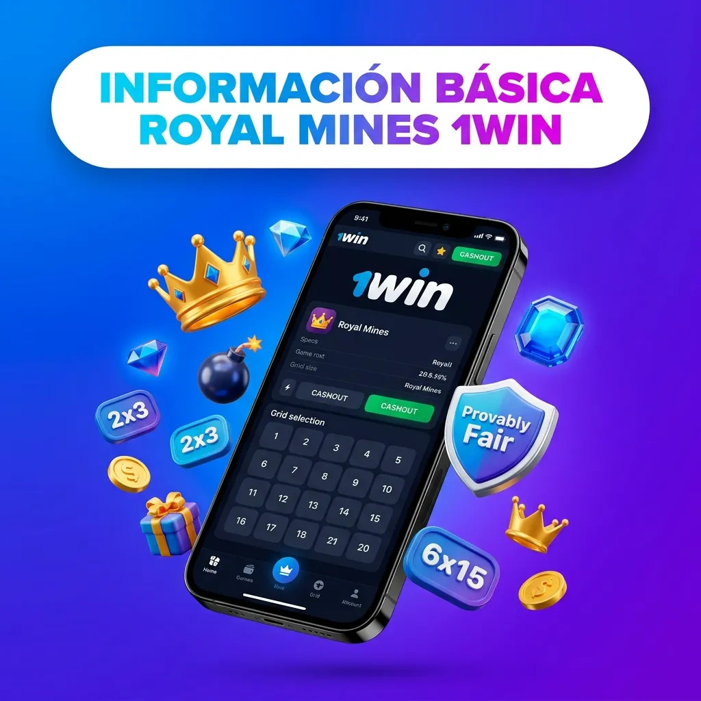 INFORMACIÓN BÁSICA ROYAL MINES 1WIN